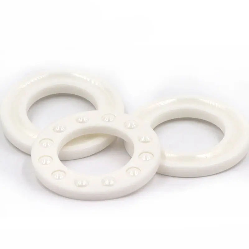 51201 zirconia ZrO2 ceramic axial thrust ball bearing 51202 51203 51204 51205 51206 51207 51208 51209 Zro2 Bearings