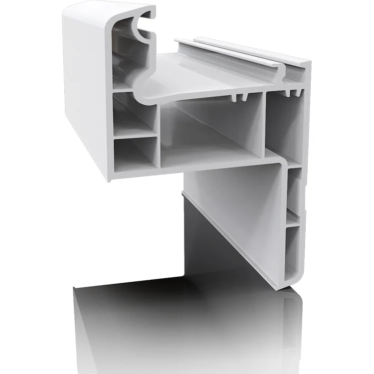 60# Extruded Plastic Upvc Profiles Window Eco-Friendly High Quality Extrusion Extrideuse Sustainable Pvc Profile