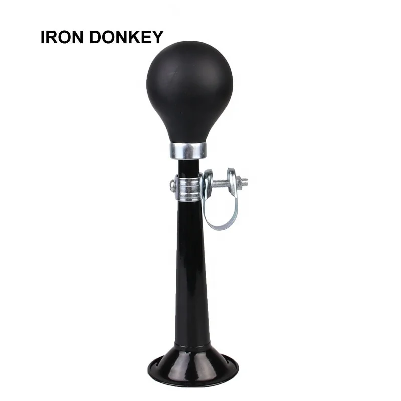 IRONDONKEY 7 inches Bike Bells Bicycle Horn Horn Retro Classic Vintage Metal Twisted Speaker Siren Whistle Snail  Air Horn