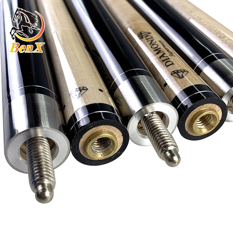 Maple wood pool cue 1/2 style 13mm factory price carom cue