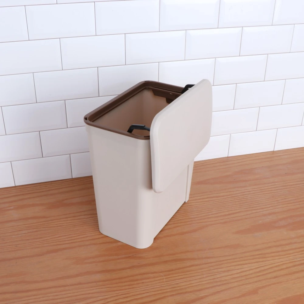 Garbage Trash Can Kitchen Plastic Food Waste Wall Mounted Waste Bin Bathroom Hanging Trash Can With Lid