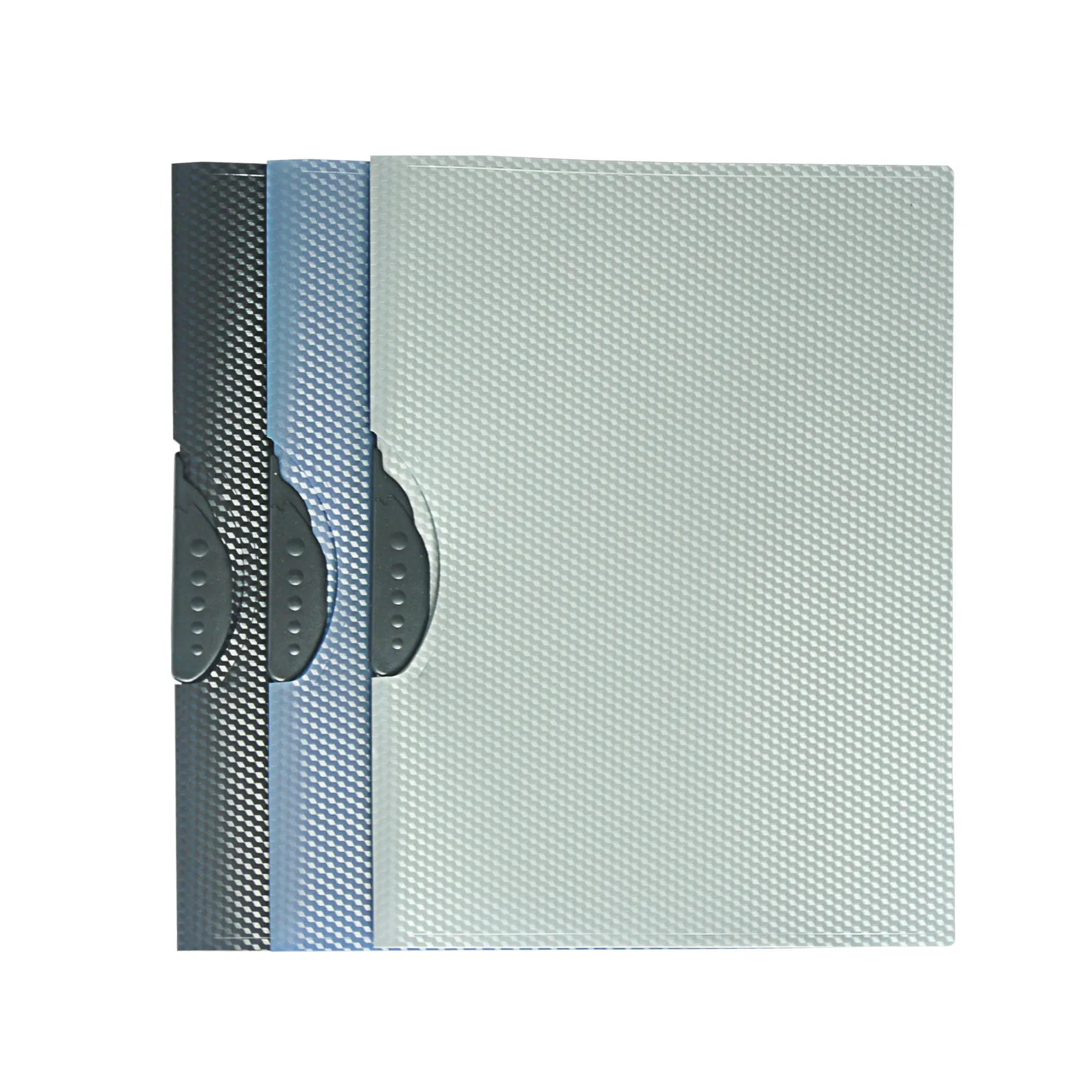 Custom Design Plastic Swing Clip Folder Pp Report Folder A4 Size File Folder