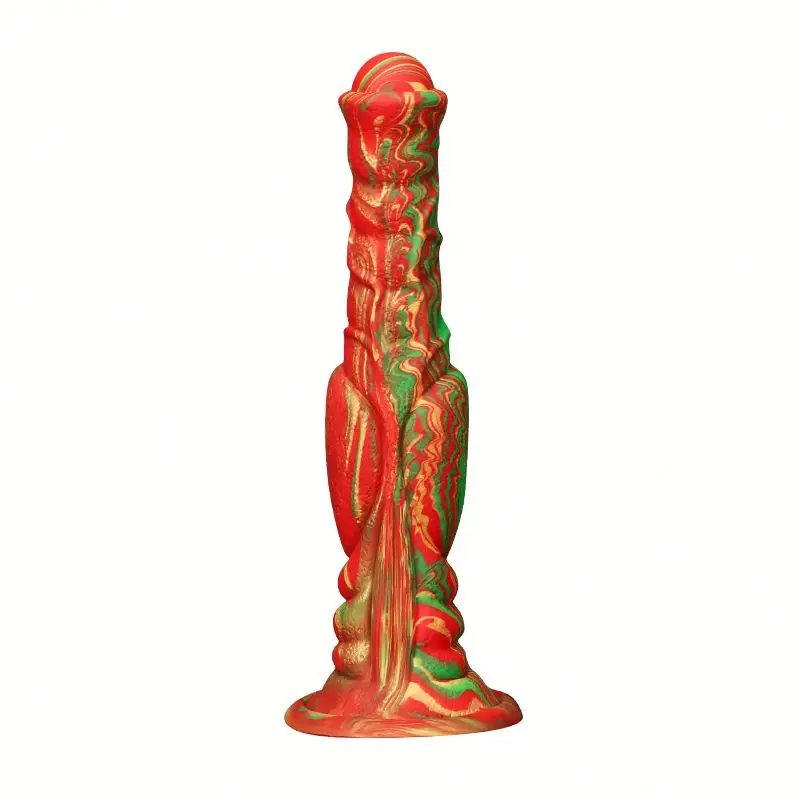 1 Pcs Order Horse Big Penis Condom Simulation Of Double Gun Dildo 106 Inch Realistic Large Sex Animals Mediterranean