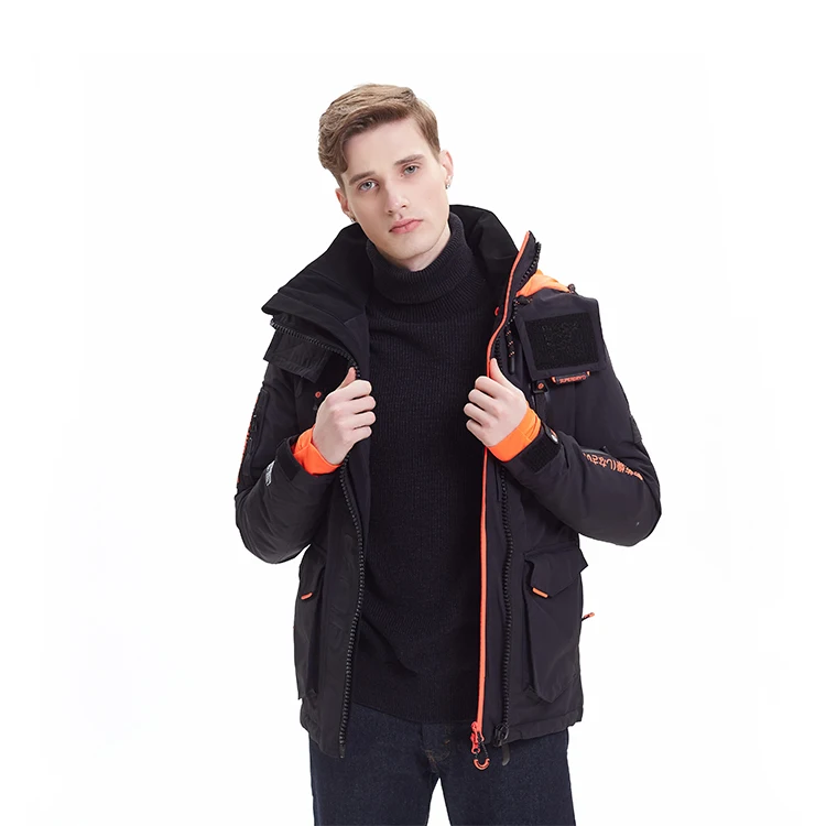 
Custom Adult Men Winter Windproof Waterproof Snowboard Ski Suit Ski Snow Wear Jacket 