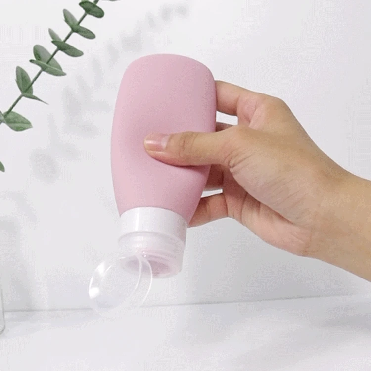 Wholesale Silicone Cosmetic containers Sets Leak-proof Silicone Travel Bottle