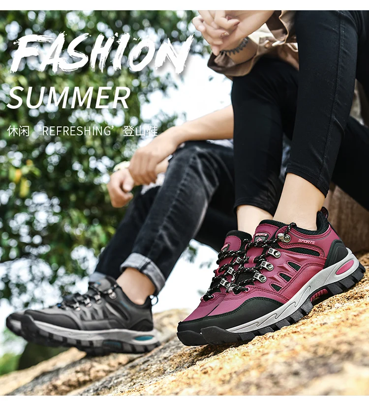 Дышащие мужские треккинговые ботинки, уличные альпинистские кроссовки с водонепроницаемыми носками, походная обувь для мальчиков