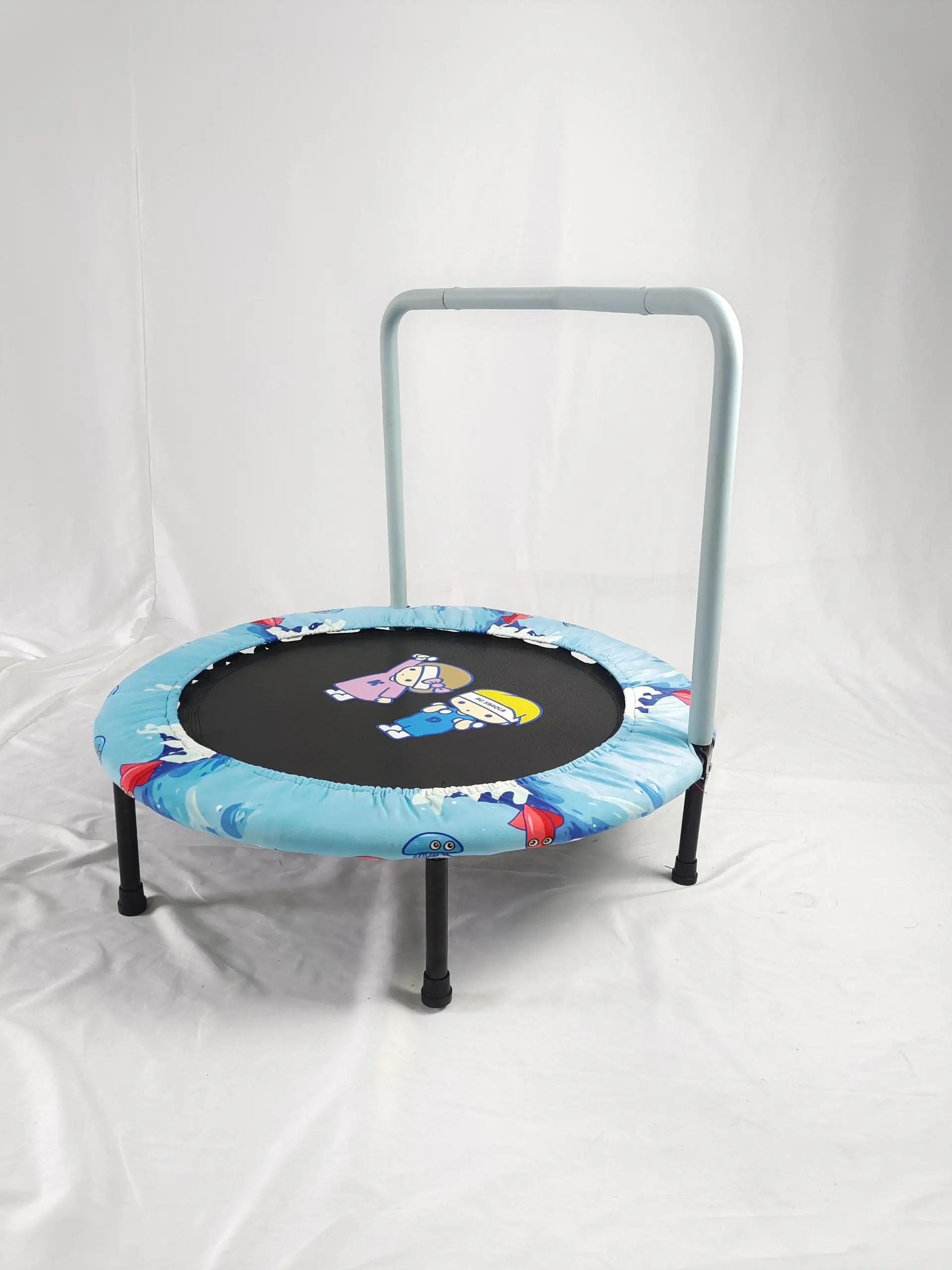 60 дюймов для дома и улицы мини батут с ограждением для детей