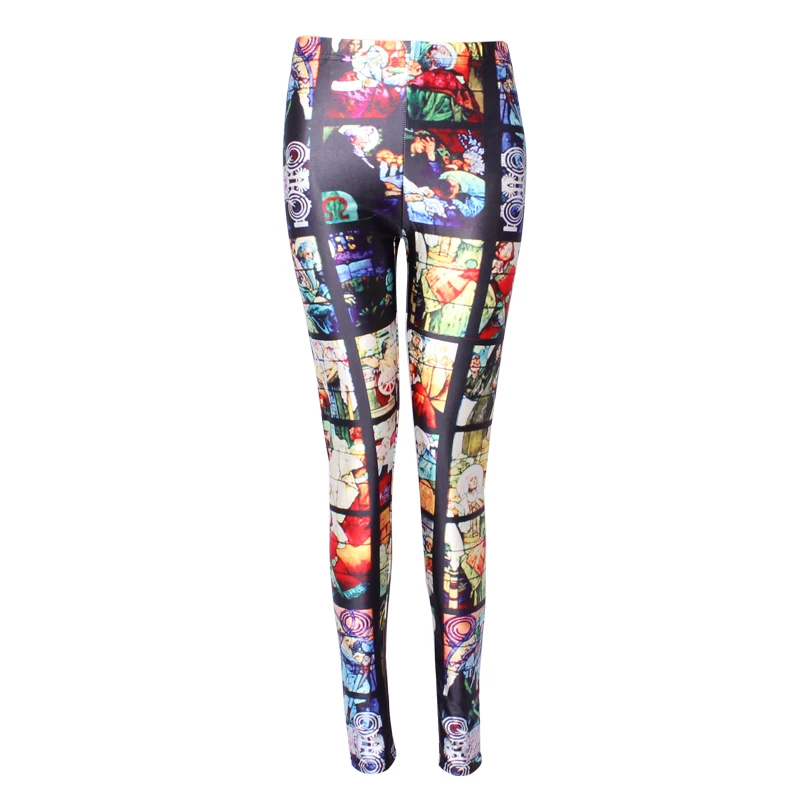 Wholesale High Quality Anime Digital Printed Women Tight Yoga Pants Ladies Bodybuilding Leggings