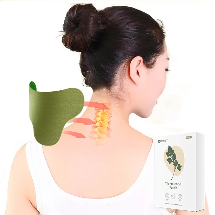 
Chinese Natural Wormwood Herbal Plaster Neck Heat Pain Relief Patch to Promote Blood Circulation 