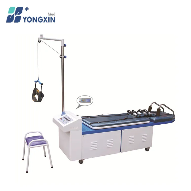 YXZ-III therapy traction bed for lumbar and cervical vertebra