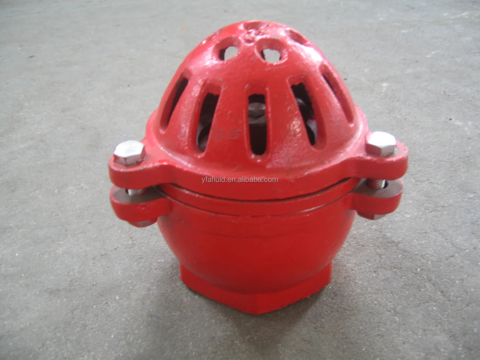YFA Flanged Foot Valve with Screwed End Flange Foot Break Valve Flange Type Butterfly Valve