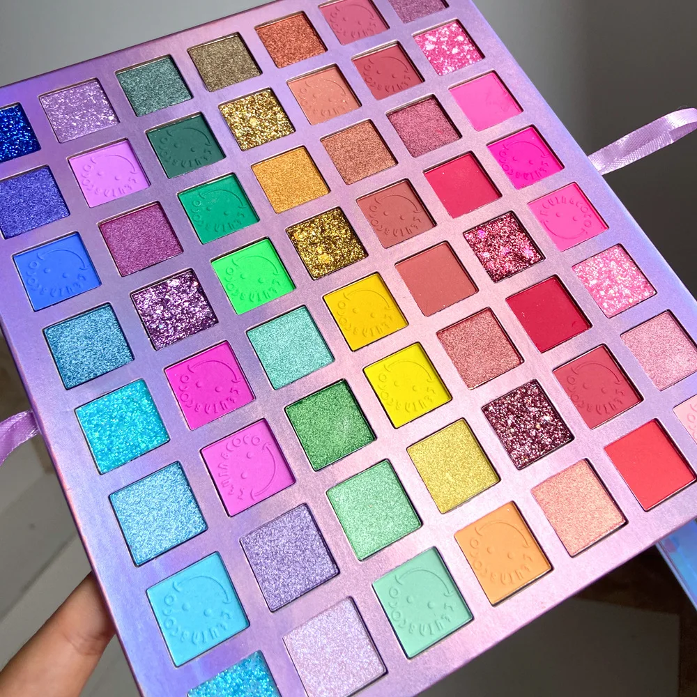 112 Colors Miss Rose odm Shimmer Glitter Pigmented Eye shadow Private Label Eyeshadow Palette