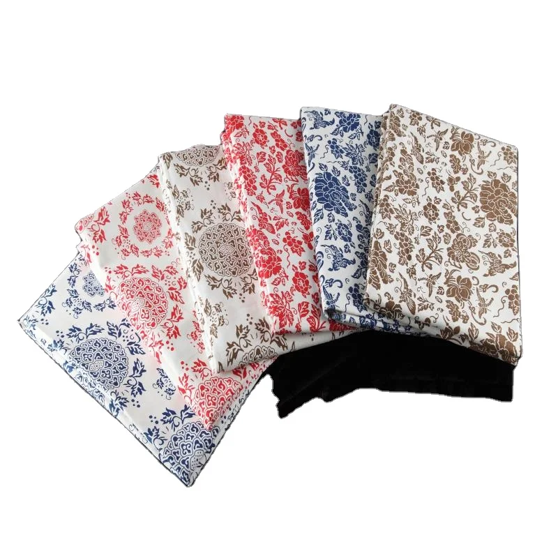 12 унций, сумочка, ткань, китайский национальный стиль, синий и белый фарфор, традиционный узор, хлопок, Печатный холст, ткань, красный, синий