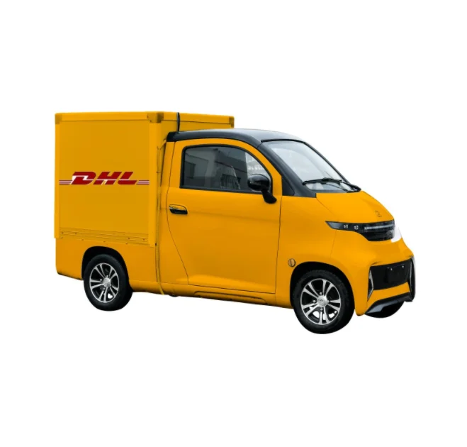 New popular long range food delivery van 60Km/h electric delivery van 60V 230ah mini delivery van