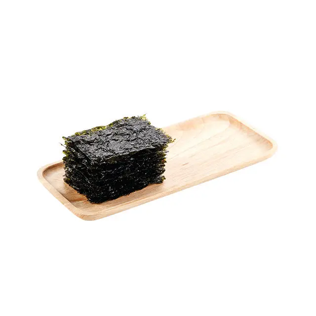 Korean Wholesale Delicious Best Selling Low Salty Nutricious Seasoned Laver Nori Dried Seaweed Snack