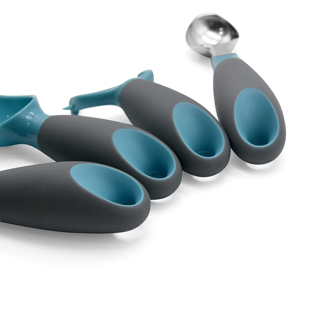 Мульти 16 шт. TPR мягкая ручка жаропрочная посуда из нержавеющей стали поставщика кухонной посуды набор