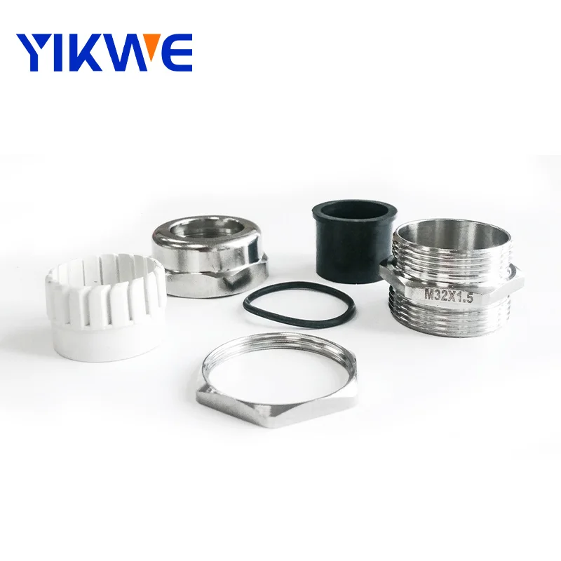 M12 PG7-63 SS304 Stainless Steel Cable Gland Metal Gland