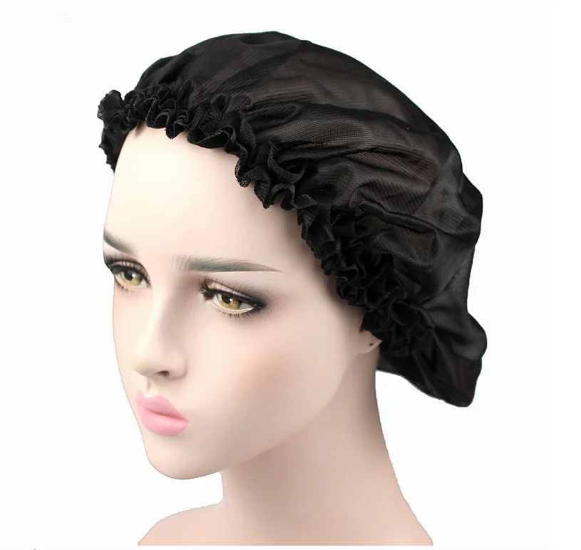 Сетчатая ткань полиэстер женская шляпа для сна