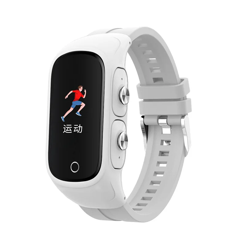 TFT Smart Watch Earphones Music Call Reminder Men Women Watch Earbuds with Heart Rate Tracker 2 In 1 TWS Earphone bracelet