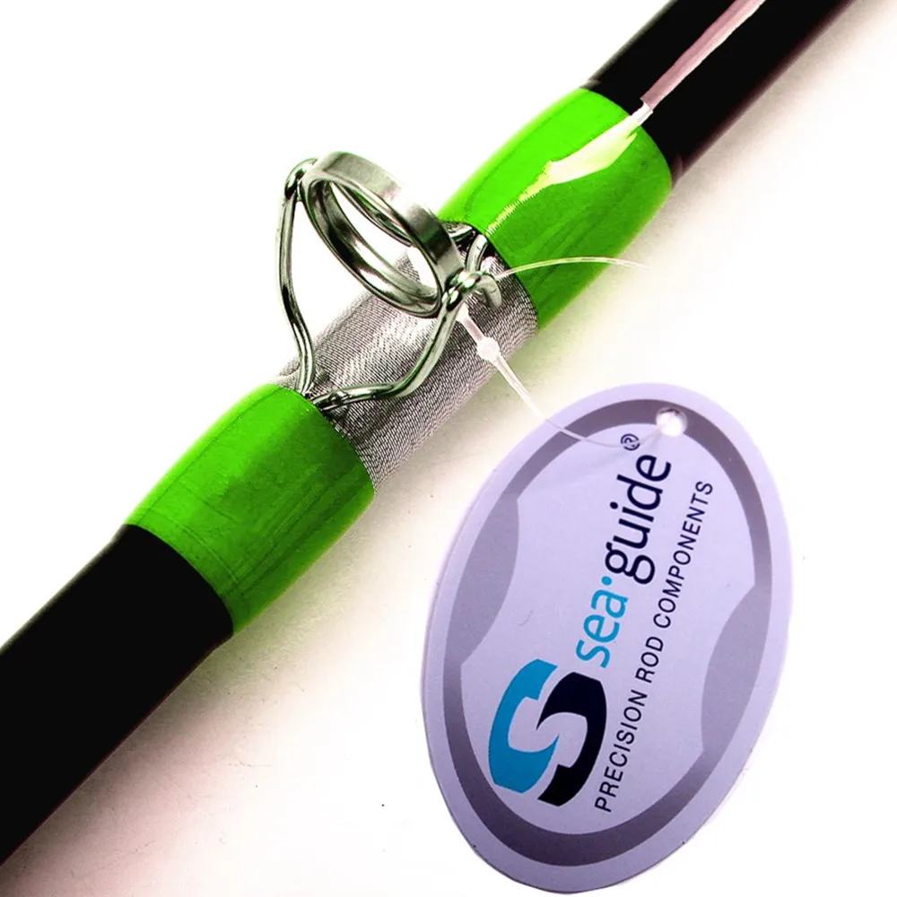CFR005  fibre glass epoxy blank spiralled line fishing catfish rod