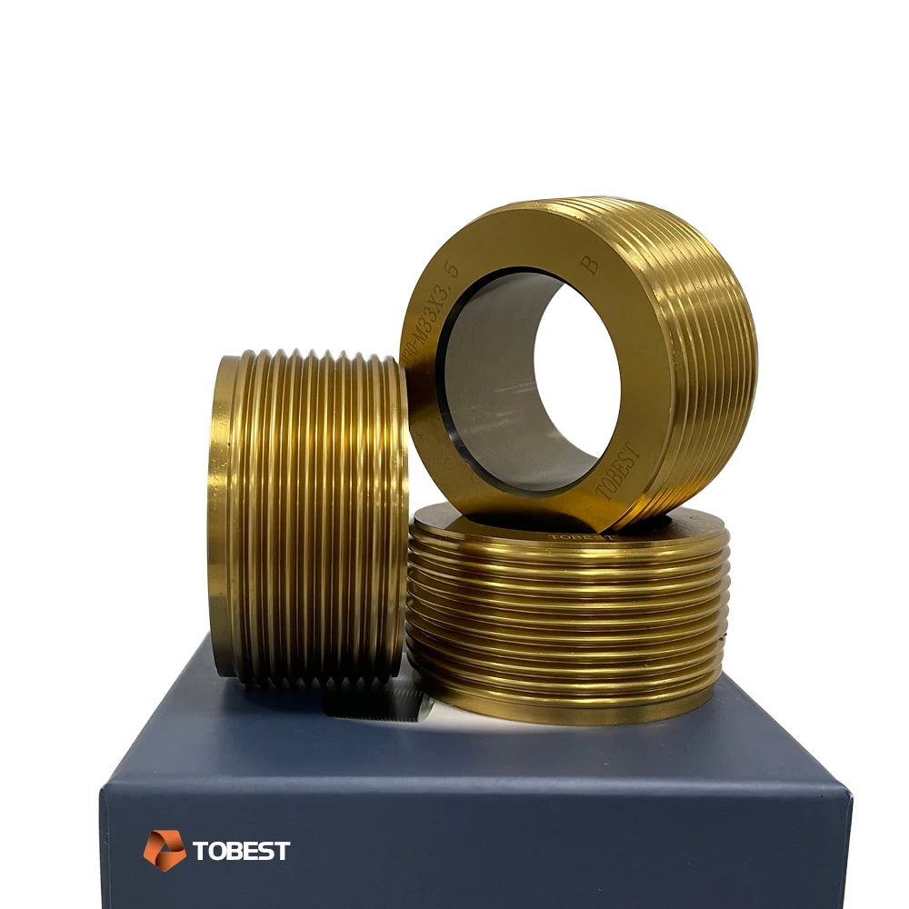 Black Titanium circular thread rolling dies thread roller