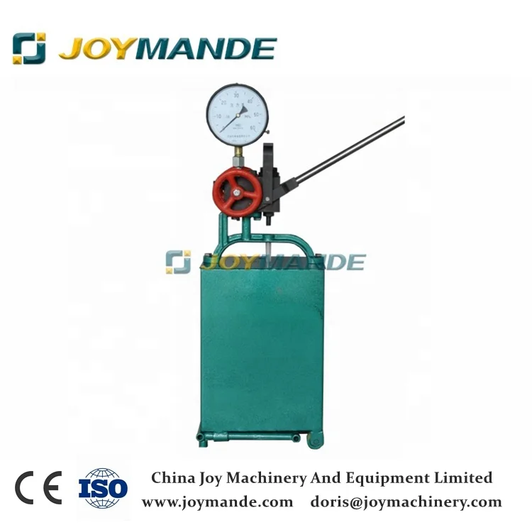 High Pressure Hand Pump Testing Bench
