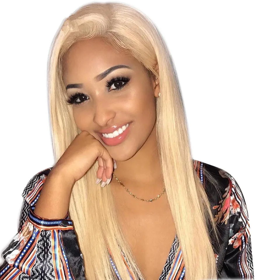 Newly launched High Quality Customized 613 blonde Silky Straight 13x4 lace frontal virgin Brazilian human hair lace frontals