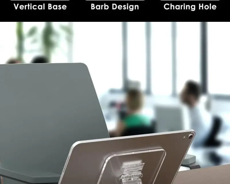 Newest Transparent Acrylic Portable Phone Stand Foldable Height Angle Adjustable Tablet Headphone Stand