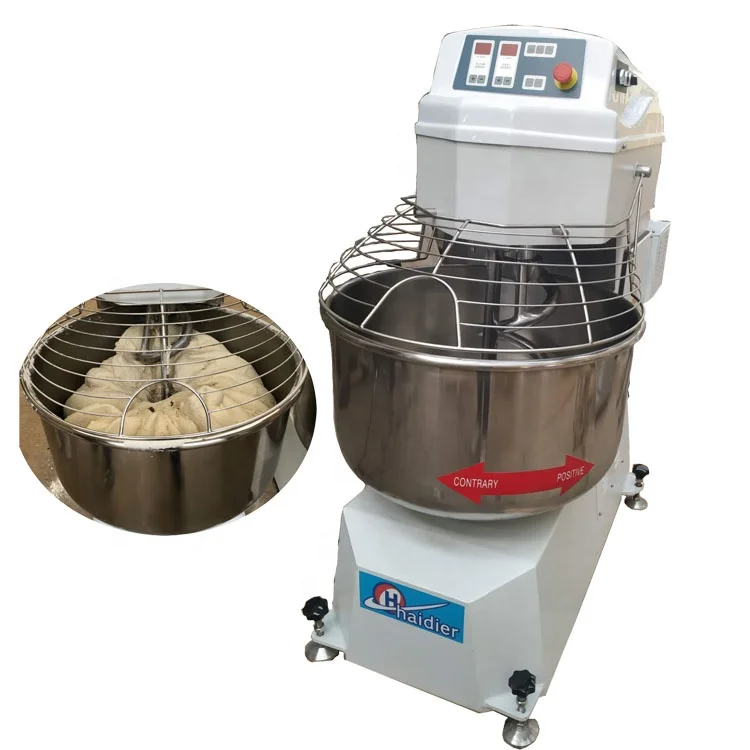 bakery equipment bakery used double speed dough mixing machine