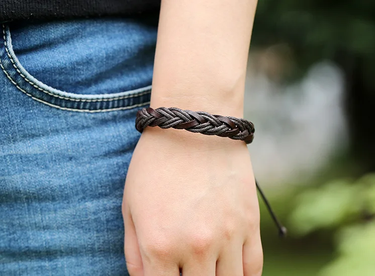 High Quality Leather Bracelet Latest Fashion Accessories Handmade