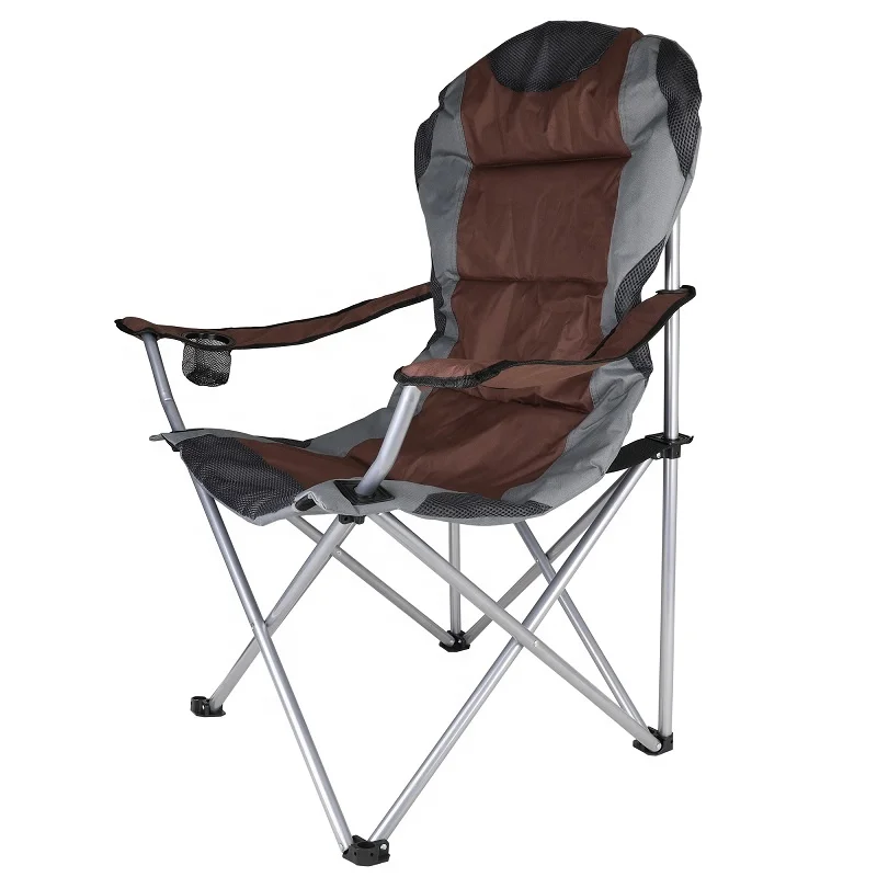 Deluxe Outdoor Padded Outdoor Folding Chair Camping Chair for Picnic and Camping