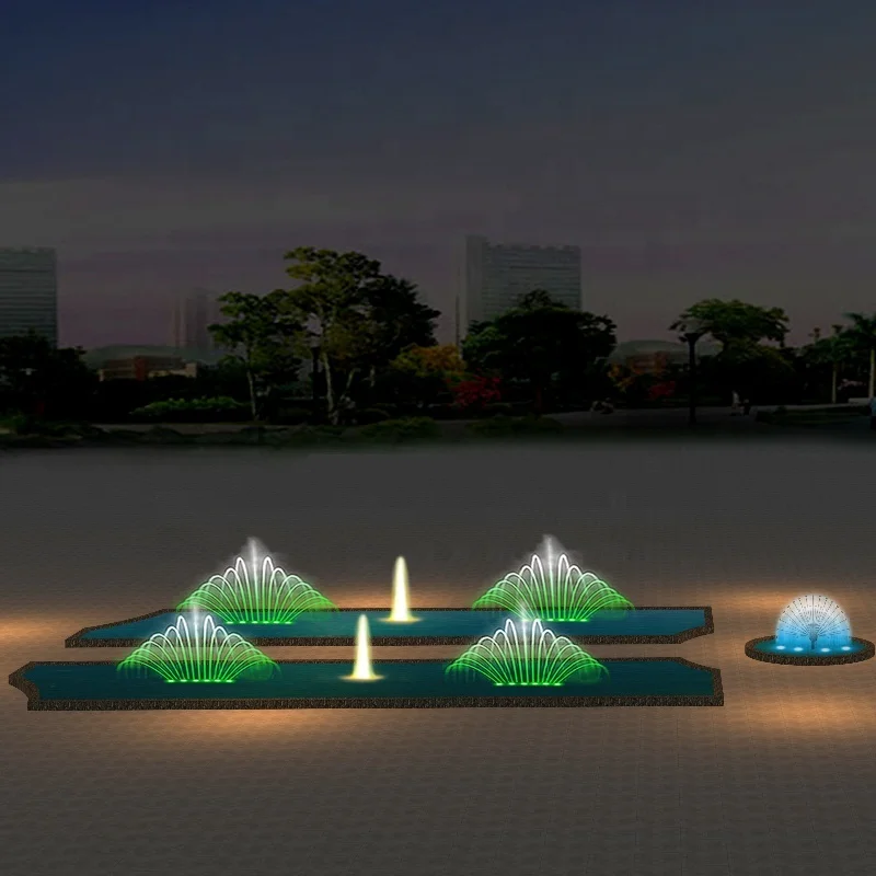 Dry Water Music Dancing Fountain