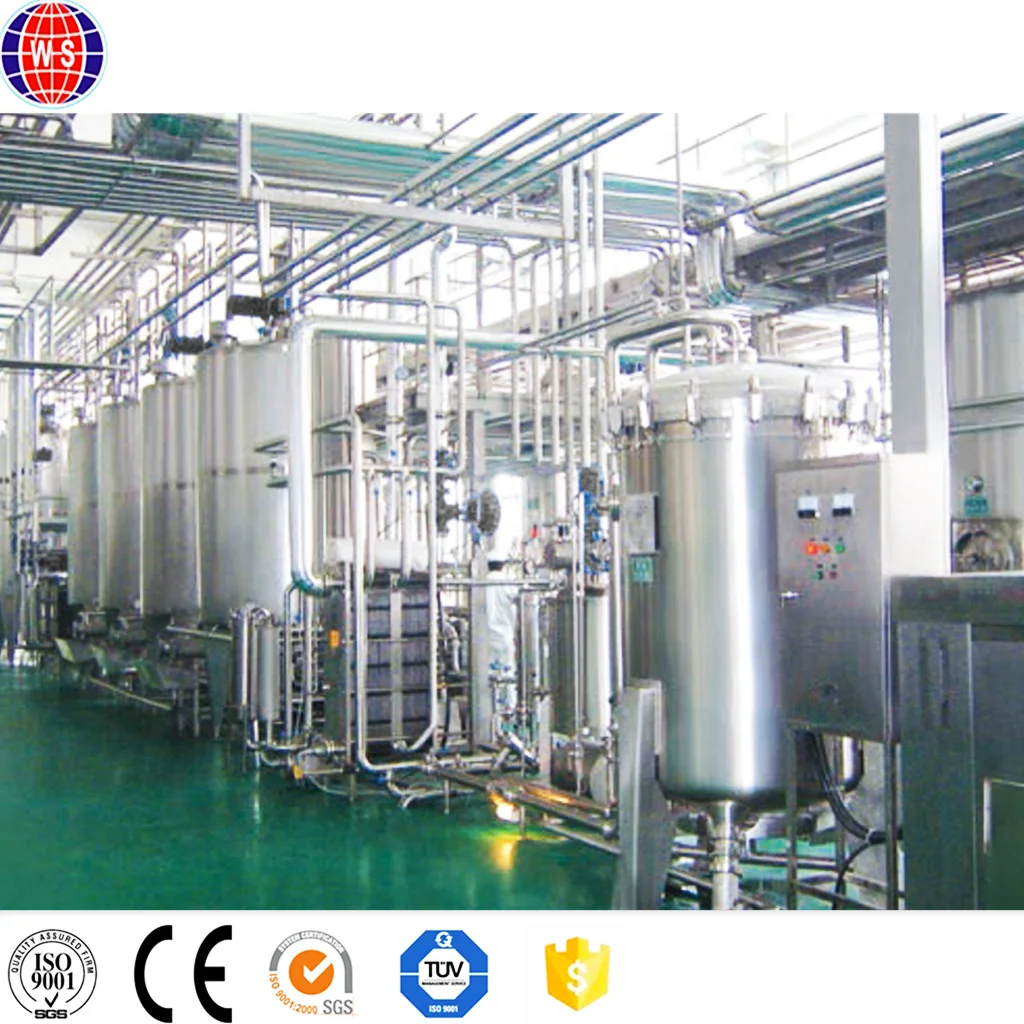 Fresh Cow Milk Pasteurized Milk Processing Line Machines