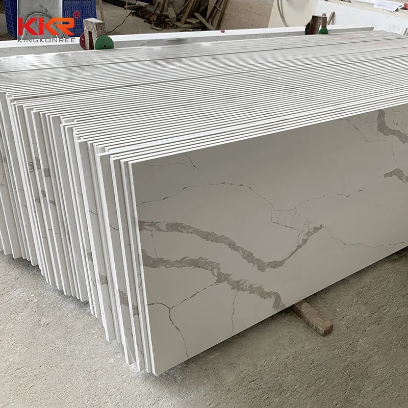 
Natural Marble Pattern Solid Acrylic Solid Surface Artificial Stone Sheets/Big Slabs 