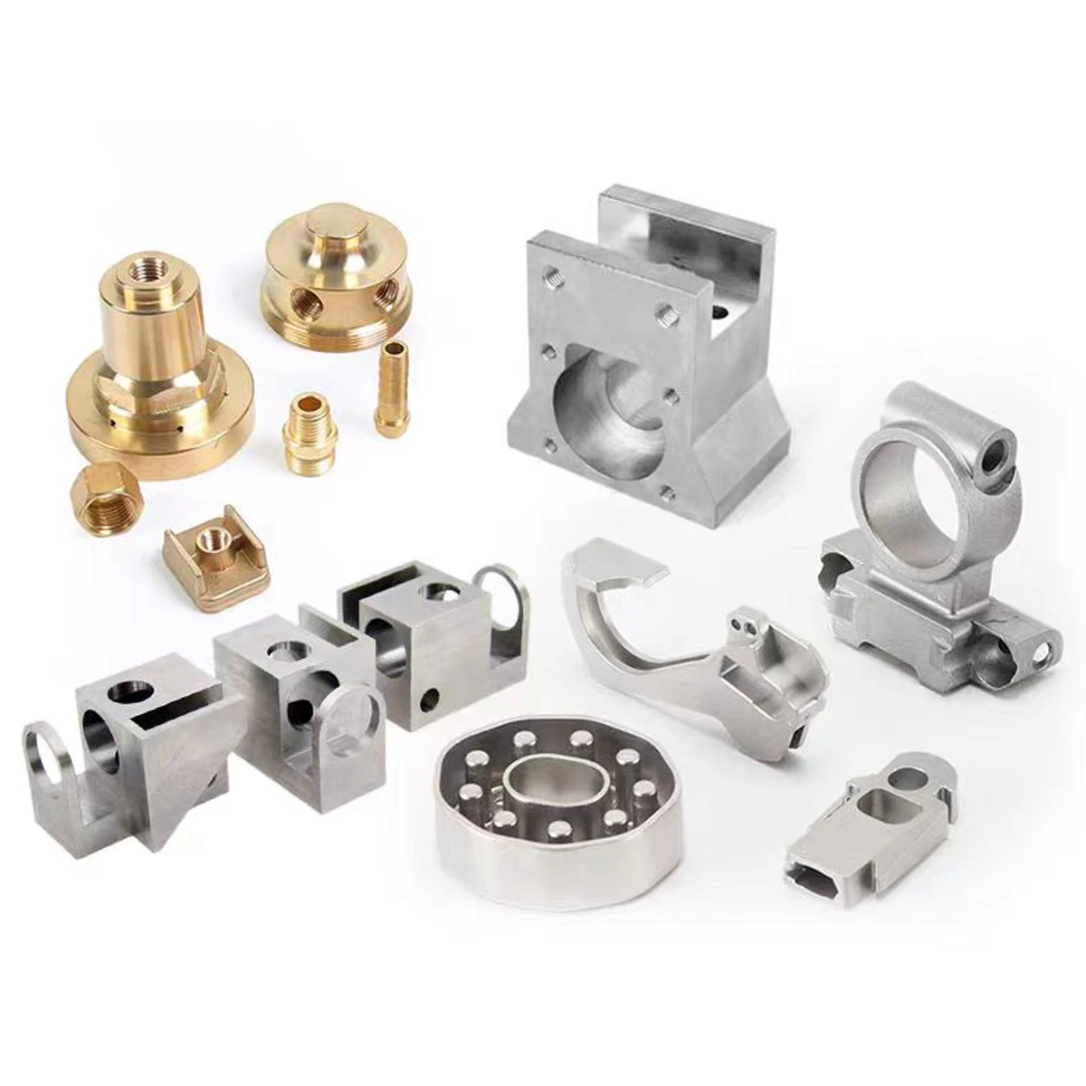 High Precision CNC Machining Services Customized Products Stainless Steel Aluminum Copper Brass Drilling CNC Lathe Machinery