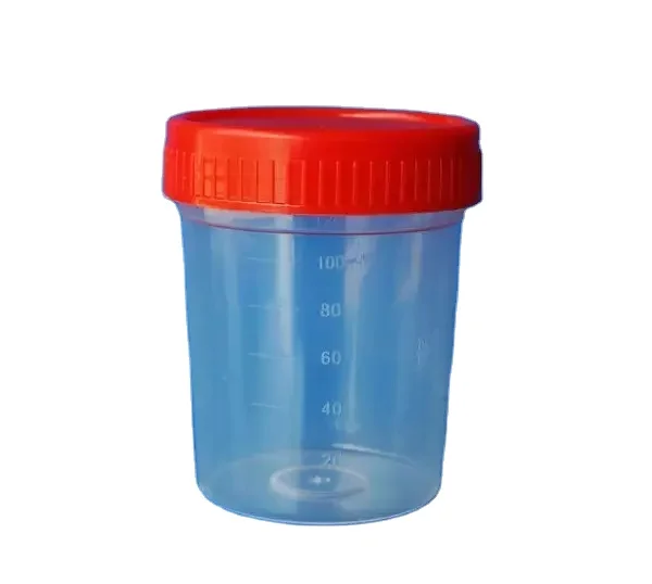 Hospital Lab Sterile Use Vacuum Disposable Male Urine Collector Urine Specimen Bottle Container