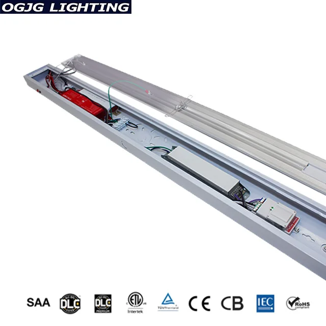 OGJG IP40 corridor hallway lighting fixture 2ft 4ft linkable led linear lights with DLC certificate