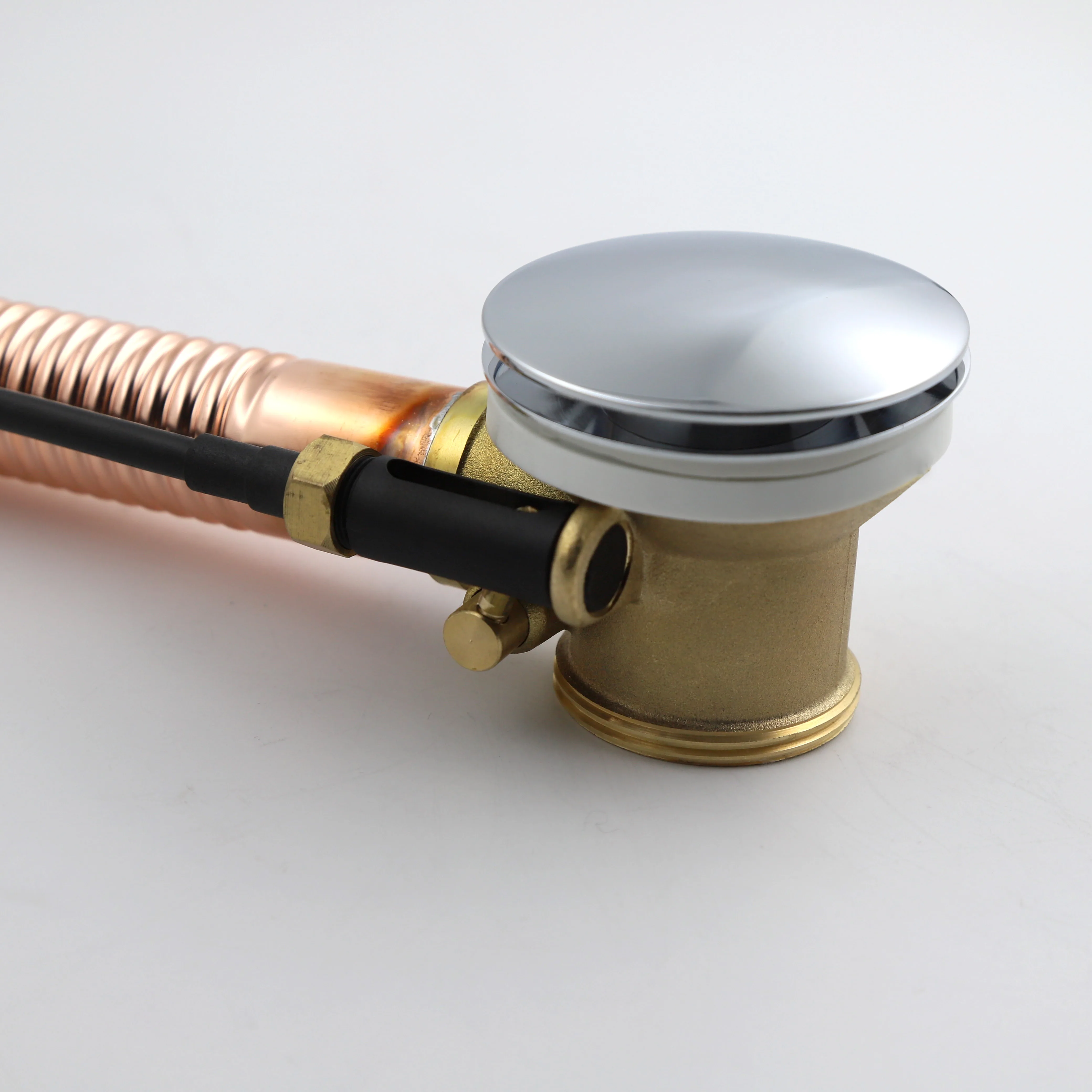 Brass bathtub sink drain bath  tub waste
