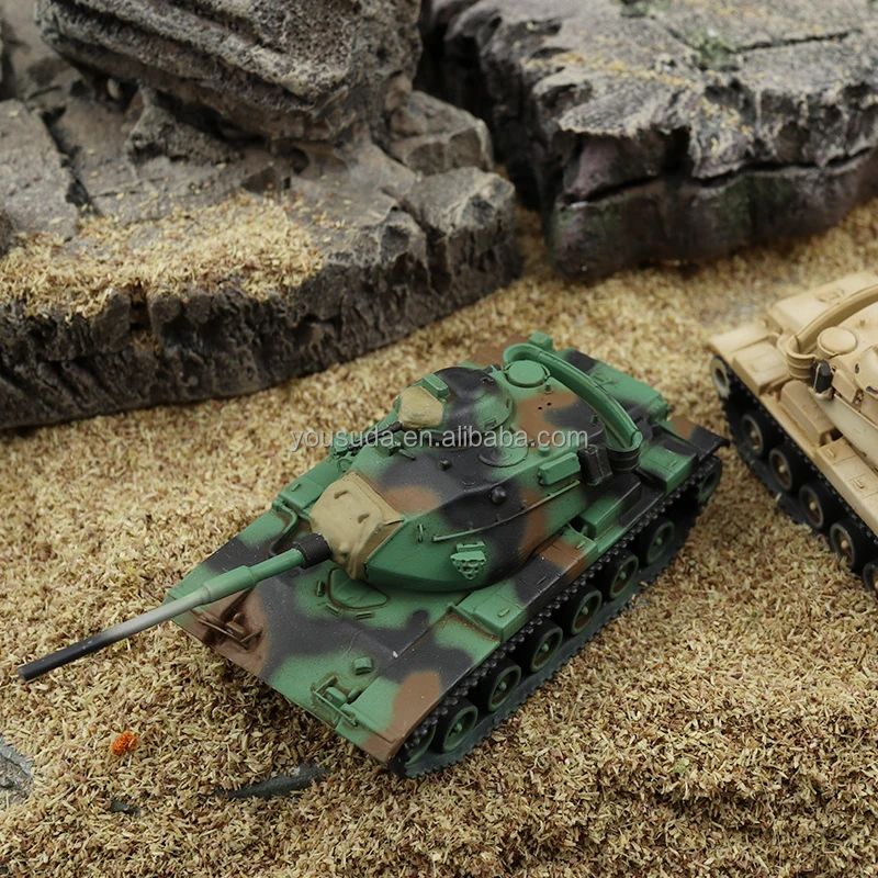 USTAR USDA UA-60003 M48H Tiger Main battle tank 1:144 Fighting Vehicle Tank Military Gunda Model