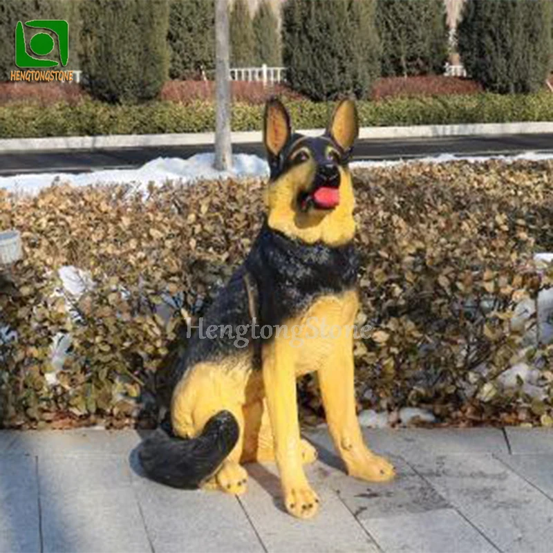 Скульптура животного из стекловолокна в натуральную величину