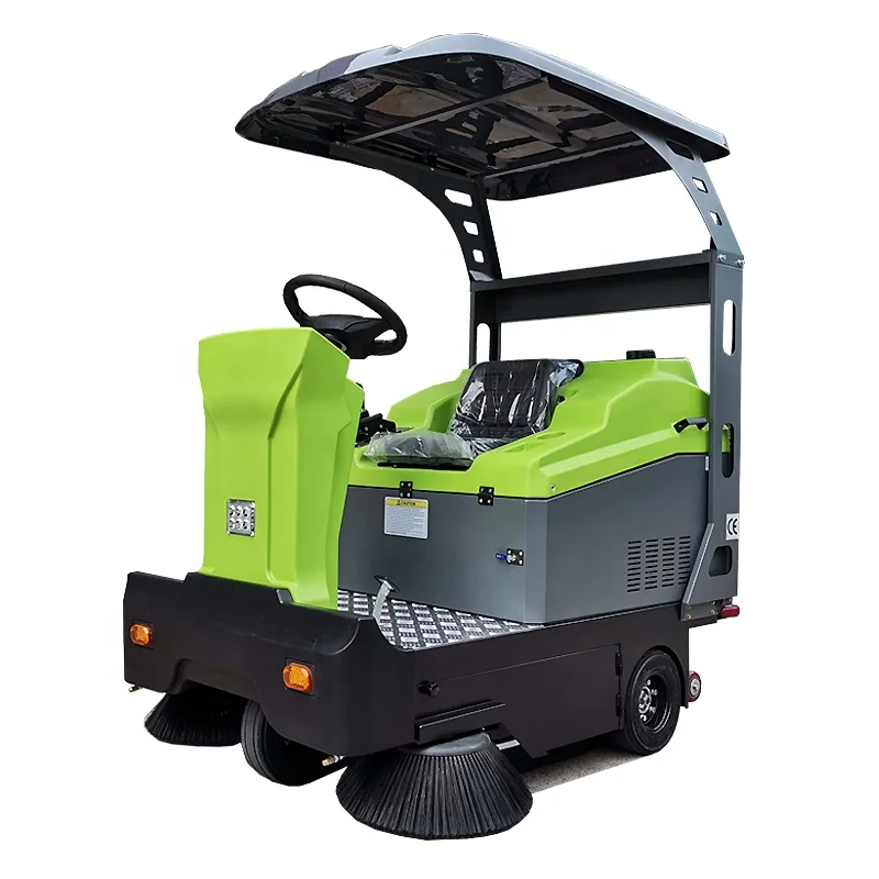 KW-1400C KINGWELL Chinese Best Quality Industrial Electric Road Sweeper For Concrete Road