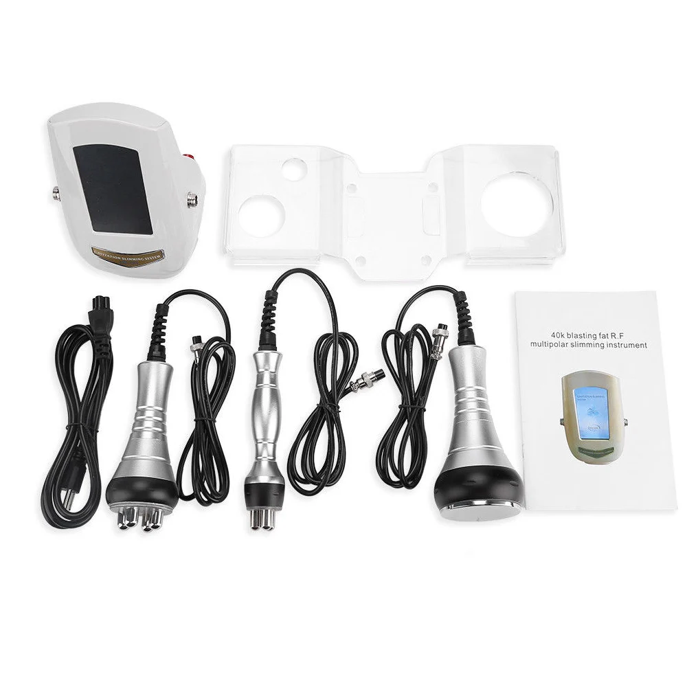 Factory price 3 In 1 Ultrasonic Rf Fat Loss Body Slimming Vacuum Cavitation System 40k Cavitation Machine