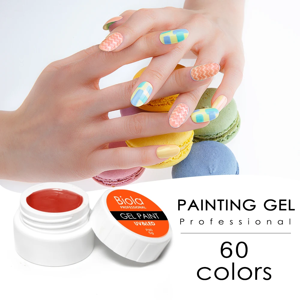 Factory 300 colors drawing carving gel paint nail art for nail salon