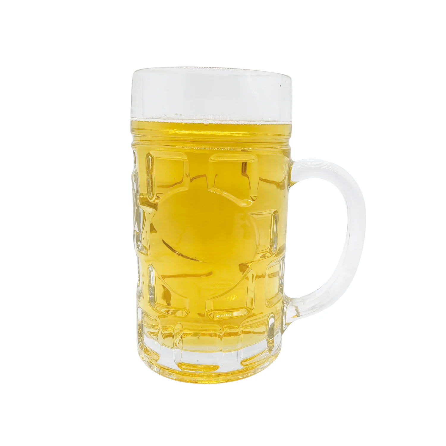 German beer glass beer stein mug custom 1liter beer mug with handle