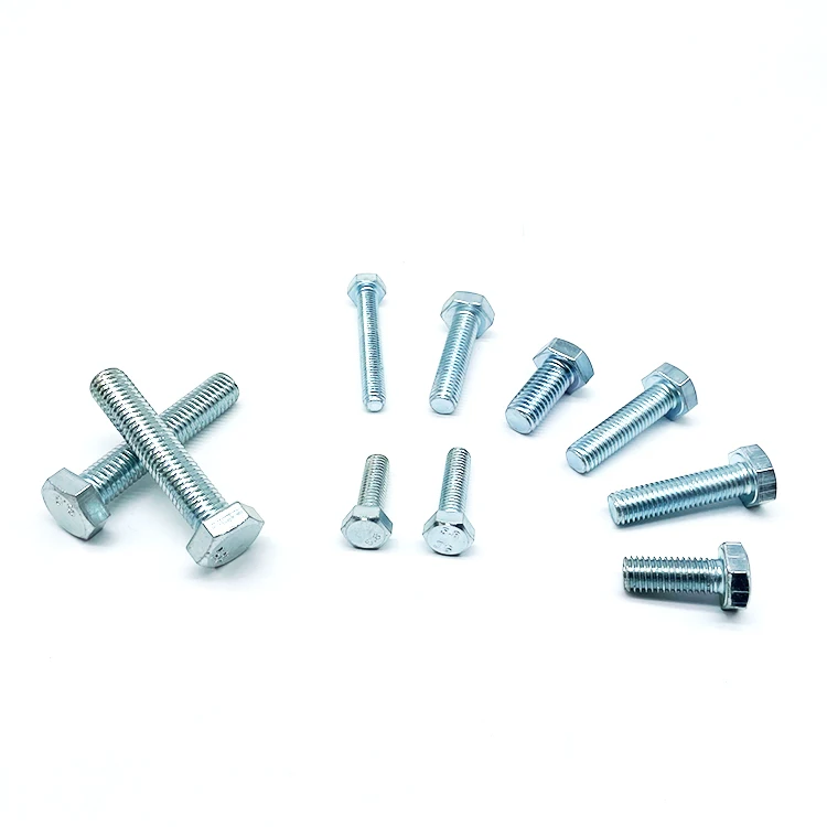 Din933 Stainless Fastener Full Thread Hexagonal Bolt 1/4 Din 933 Hex Head Bolt Manufacturer