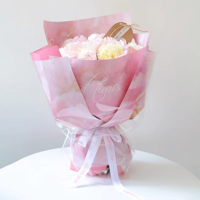 High Quality Flower Wrapping Paper 10 Sheets Colorful Wrapping Paper Bouquets For Flowers