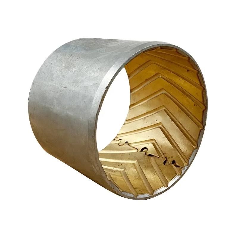 CuPb24Sn4 alloy Tin coating Bimetal Bushing for Truck leaf spring bushing bimetal bushings