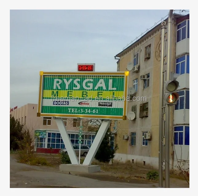 Высококачественный рекламный щит Trivision, наружный призматический переменный знак Trivision