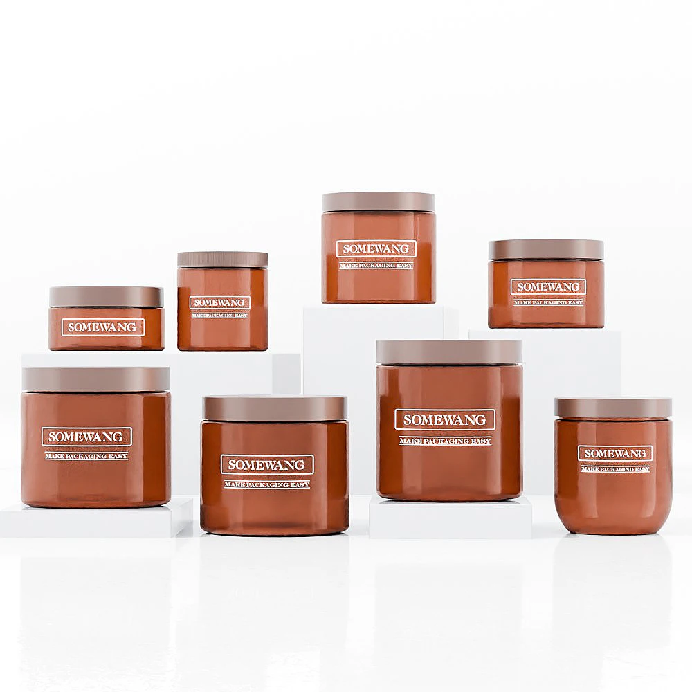 China factory wholesale 500ml food grade plastic food storage container clear pet plastic jar