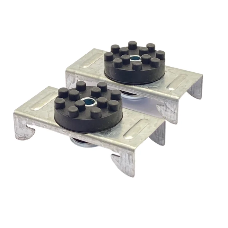High quality rubber&steel rsic-1 drywall isolation clips resilient sound isolation clips